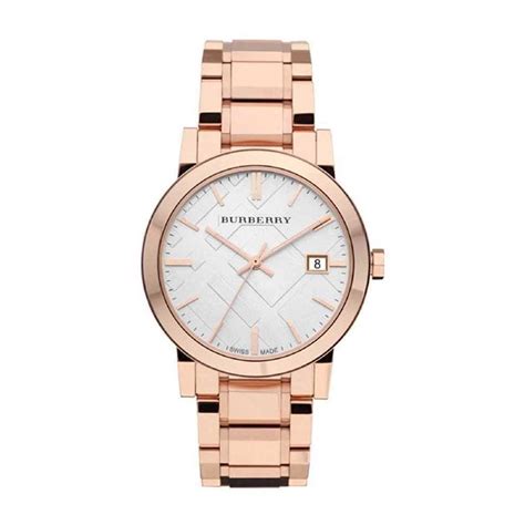 burberry rose gold unisex watch|Burberry Unisex Rose Gold The City Watch BU9004.